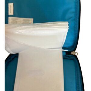 POTTERY BARN TEEN TRAVEL MEDIA BAG 24 SLEEVES NWT PBTEEN